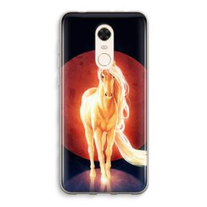CaseCompany Last Unicorn: Xiaomi Redmi 5 Transparant Hoesje
