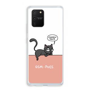 CaseCompany GSM poes: Samsung Galaxy S10 Lite Transparant Hoesje