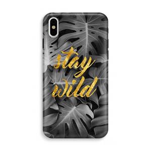 CaseCompany Stay wild: iPhone XS Tough Case