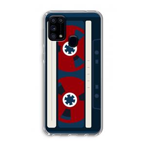 CaseCompany Here's your tape: Samsung Galaxy M31 Transparant Hoesje
