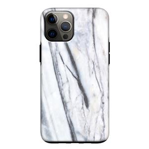 CaseCompany Gestreepte marmer: iPhone 12 Pro Tough Case