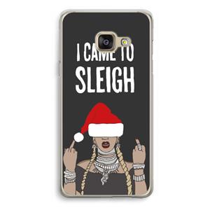 CaseCompany Came To Sleigh: Samsung Galaxy A3 (2016) Transparant Hoesje
