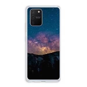 CaseCompany Travel to space: Samsung Galaxy S10 Lite Transparant Hoesje