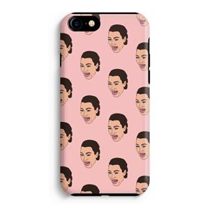 CaseCompany Ugly Cry Call: iPhone 8 Tough Case