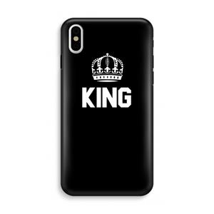 CaseCompany King zwart: iPhone XS Tough Case