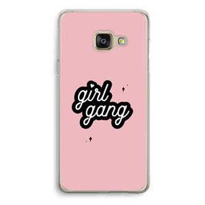 CaseCompany Girl Gang: Samsung Galaxy A3 (2016) Transparant Hoesje