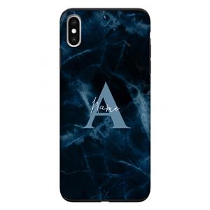 CaseCompany Midnight Marble: iPhone XS Max Tough Case