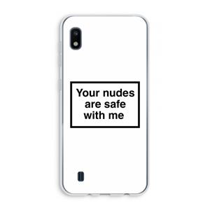 CaseCompany Safe with me: Samsung Galaxy A10 Transparant Hoesje