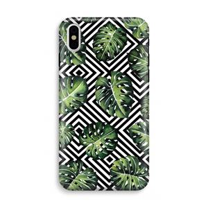 CaseCompany Geometrische jungle: iPhone XS Tough Case