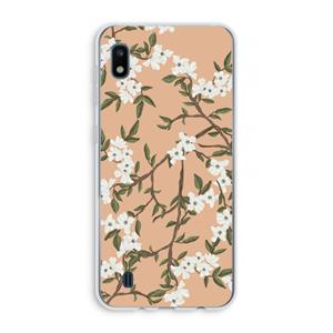 CaseCompany Blossoming spring: Samsung Galaxy A10 Transparant Hoesje