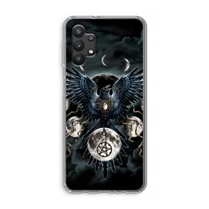 CaseCompany Sinister Wings: Samsung Galaxy A32 5G Transparant Hoesje