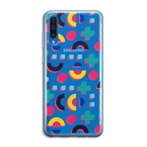 CaseCompany 8-bit N°2: Samsung Galaxy A50 Transparant Hoesje