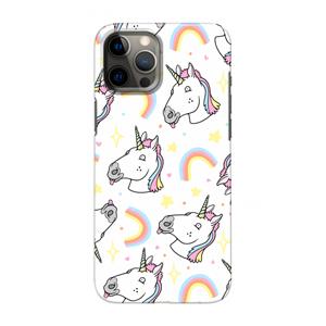 CaseCompany Rainbow Unicorn: Volledig geprint iPhone 12 Pro Max Hoesje