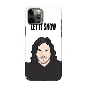 CaseCompany Let It Snow: Volledig geprint iPhone 12 Pro Max Hoesje