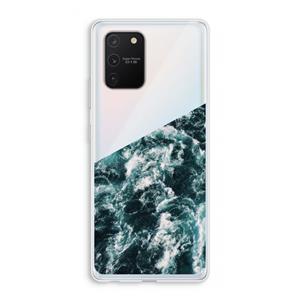 CaseCompany Zee golf: Samsung Galaxy S10 Lite Transparant Hoesje