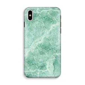 CaseCompany Groen marmer: iPhone XS Tough Case