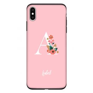 CaseCompany Pink Bouquet: iPhone XS Max Tough Case