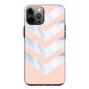 CaseCompany Marmeren pijlen: iPhone 12 Pro Tough Case