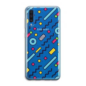 CaseCompany 8-bit N°8: Samsung Galaxy A50 Transparant Hoesje