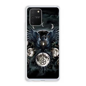 CaseCompany Sinister Wings: Samsung Galaxy S10 Lite Transparant Hoesje