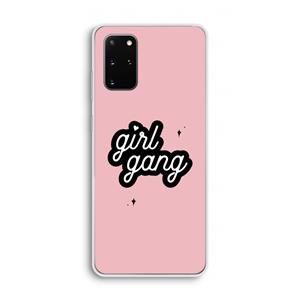 CaseCompany Girl Gang: Samsung Galaxy S20 Plus Transparant Hoesje