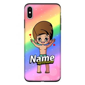 CaseCompany Chibi Maker man: iPhone XS Max Tough Case