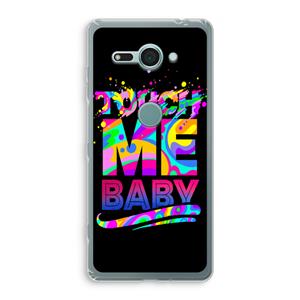 CaseCompany Touch Me: Sony Xperia XZ2 Compact Transparant Hoesje