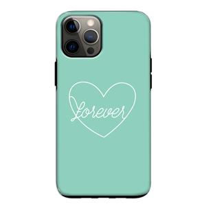 CaseCompany Forever heart pastel: iPhone 12 Pro Tough Case