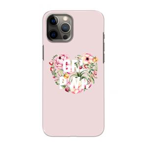 CaseCompany GRL PWR Flower: Volledig geprint iPhone 12 Pro Max Hoesje