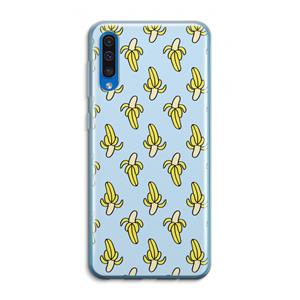 CaseCompany Bananas: Samsung Galaxy A50 Transparant Hoesje