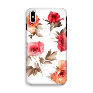 CaseCompany Roosjes: iPhone XS Tough Case