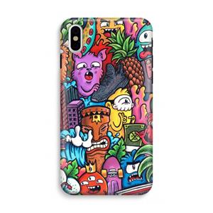 CaseCompany Vexx Mixtape: iPhone XS Tough Case