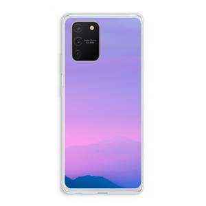 CaseCompany Sunset pastel: Samsung Galaxy S10 Lite Transparant Hoesje