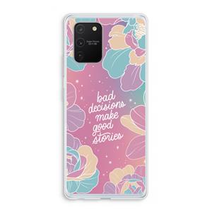 CaseCompany Good stories: Samsung Galaxy S10 Lite Transparant Hoesje