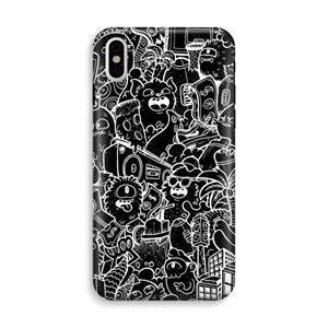 CaseCompany Vexx Black City : iPhone XS Tough Case