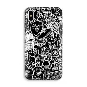 CaseCompany Vexx Black Mixtape: iPhone XS Tough Case