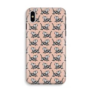 CaseCompany Zwarte poes: iPhone XS Tough Case