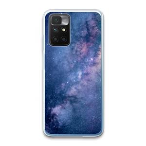 CaseCompany Nebula: Xiaomi Redmi 10 Transparant Hoesje