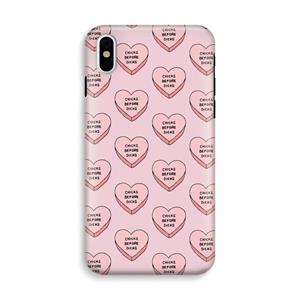 CaseCompany Chicks before dicks: iPhone XS Tough Case