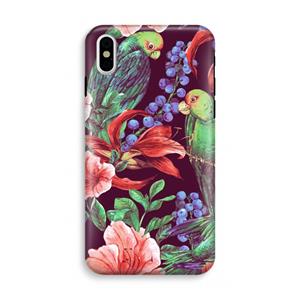 CaseCompany Papegaaien: iPhone XS Tough Case