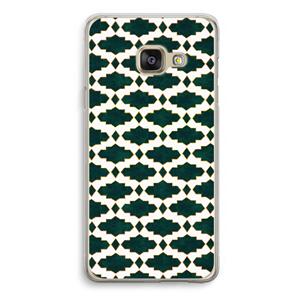 CaseCompany Moroccan tiles: Samsung Galaxy A3 (2016) Transparant Hoesje