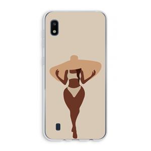 CaseCompany Let's get salty: Samsung Galaxy A10 Transparant Hoesje