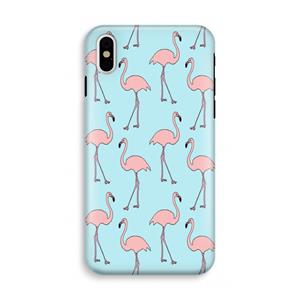 CaseCompany Anything Flamingoes: iPhone XS Tough Case