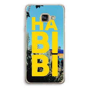 CaseCompany Habibi Majorelle : Samsung Galaxy A3 (2016) Transparant Hoesje