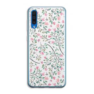 CaseCompany Sierlijke bloemen: Samsung Galaxy A50 Transparant Hoesje