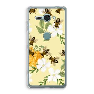 CaseCompany No flowers without bees: Sony Xperia XZ2 Compact Transparant Hoesje