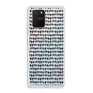 CaseCompany Crazy shapes: Samsung Galaxy S10 Lite Transparant Hoesje