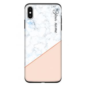 CaseCompany Marmer in stijl: iPhone XS Max Tough Case