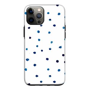 CaseCompany Blauwe stippen: iPhone 12 Pro Tough Case