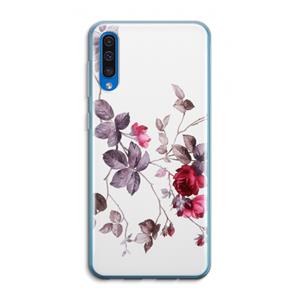 CaseCompany Mooie bloemen: Samsung Galaxy A50 Transparant Hoesje